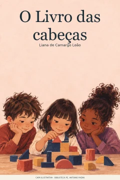 Capa de Livro das cabeças, O, por Leão, Liana de Camargo
