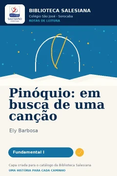 Capa de Pinóquio : em busca de uma canção, por Barbosa, Ely