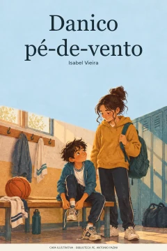 Capa de Danico pé-de-vento, por Vieira, Isabel