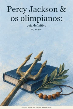 Capa de Percy Jackson & os olimpianos : guia definitivo, por Knight, M.J.