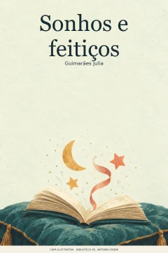 Capa de Sonhos e feitiços, por Julia, Guimarães