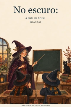 Capa de No escuro : a aula da bruxa, por Ssó, Ernani
