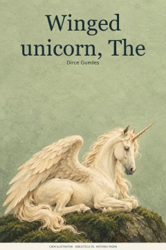 Capa de Winged unicorn, The, por Guedes, Dirce