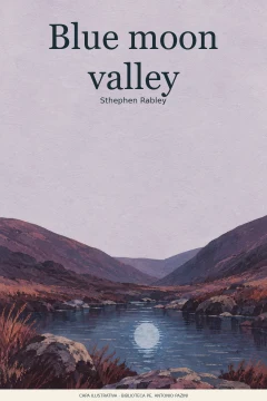Capa de Blue moon valley, por Rabley, Sthephen