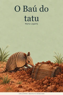 Capa de Baú do tatu, O, por Lagarta, Marta