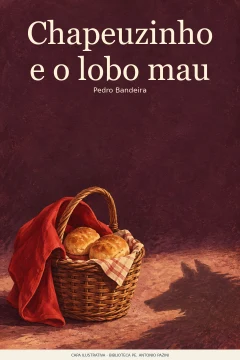 Capa de Chapeuzinho e o lobo mau, por Bandeira, Pedro