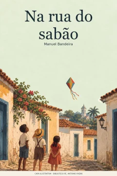 Capa de Na rua do sabão, por Bandeira, Manuel