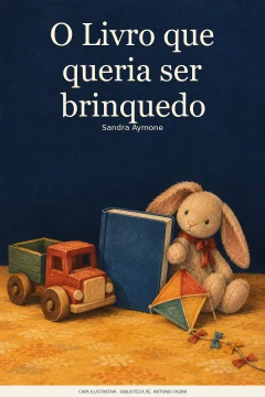 Capa de Livro que queria ser brinquedo, O, por Aymone, Sandra