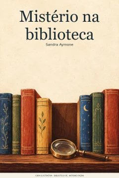 Capa de Mistério na biblioteca, por Aymone, Sandra