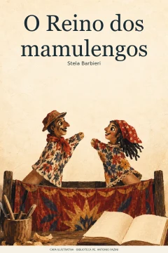 Capa de Reino dos mamulengos, O, por Barbieri, Stela