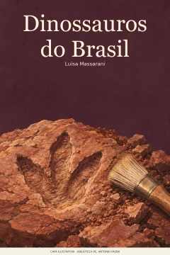 Capa de Dinossauros do Brasil, por Massarani, Luisa