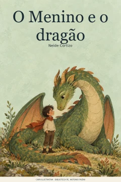 Capa de Menino e o dragão, O, por Cortizo, Neide