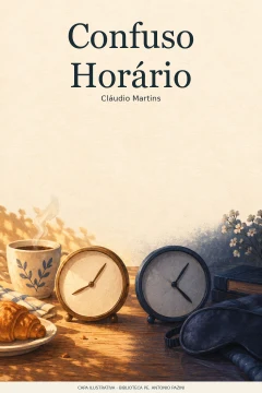 Capa de Confuso Horário, por Martins, Cláudio