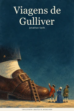 Capa de Viagens de Gulliver, por Swift, Jonathan