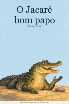 Capa de Jacaré bom papo, O, por Timbó, Regina