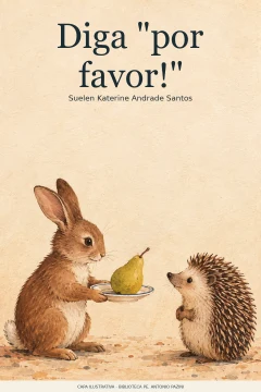 Capa de Diga "por favor!", por Santos, Suelen Katerine Andrade