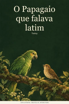 Capa de Papagaio que falava latim, O, por Tieloy