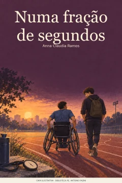 Capa de Numa fração de segundos, por Ramos, Anna Claudia
