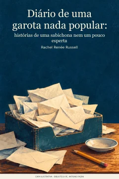 Capa de Diário de uma garota nada popular : histórias de uma sabichona nem um pouco esperta, por Russell, Rachel Renée
