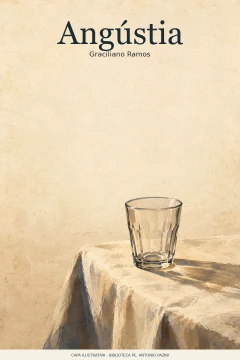 Capa de Angústia, por Ramos, Graciliano