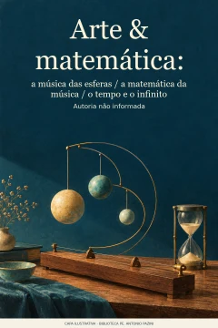 Capa de Arte & matemática : a música das esferas / a matemática da música / o tempo e o infinito