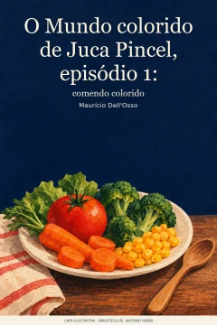 Capa de Mundo colorido de Juca Pincel, episódio 1, O : comendo colorido, por Dell'Osso, Maurício