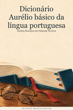 Capa de Dicionário Aurélio básico da língua portuguesa, por Ferreira, Aurélio Buarque de Holanda