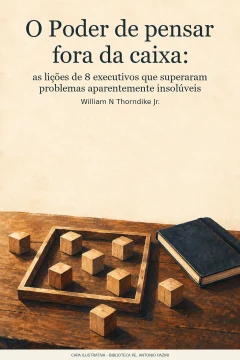 Capa de Poder de pensar fora da caixa, O : as lições de 8 executivos que superaram problemas aparentemente insolúveis, por Thorndike Jr., William N.