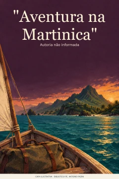 Capa de "Aventura na Martinica"