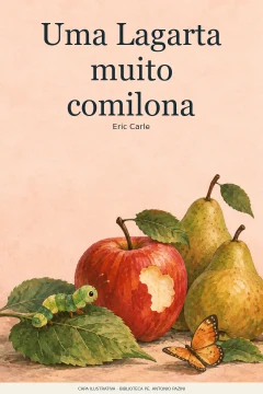 Capa de Lagarta muito comilona, Uma, por Carle, Eric