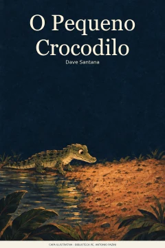 Capa de Pequeno Crocodilo, O, por Santana, Dave