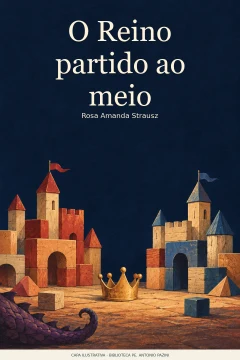 Capa de Reino partido ao meio, O, por Strausz, Rosa Amanda