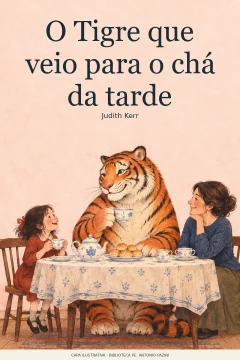 Capa de Tigre que veio para o chá da tarde, O, por Kerr, Judith