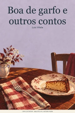 Capa de Boa de garfo e outros contos, por Vilela, Luiz